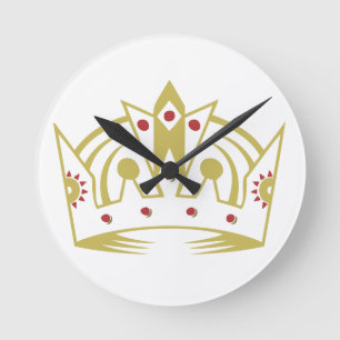 Crown Wall Clock