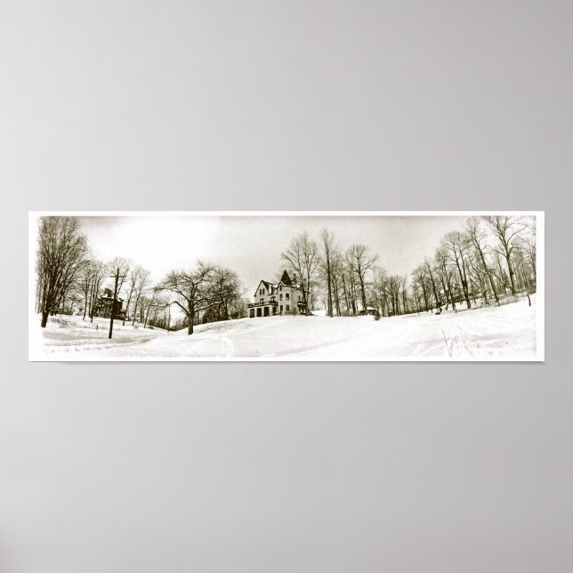 Crowndale - 37 Highland Short Hills NJ Panorama1 Poster (Front)