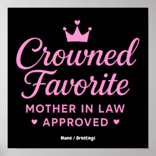 Crowned Favourite Mother-in-Law Approved  Poster