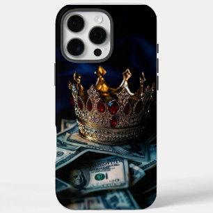 Crowned in Wealth iPhone 16 Pro Max Case