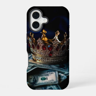 Crowned in Wealth iPhone 16 Case