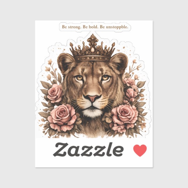 Crowned Lioness Empowerment  (Sheet)