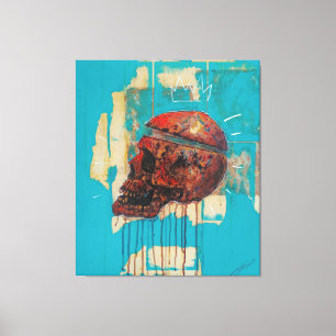 "Crowned Mortality #2" Canvas Print