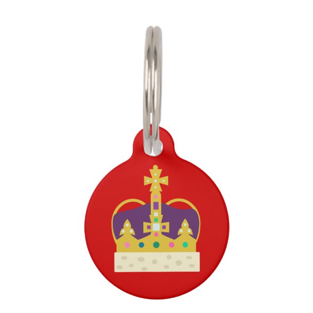 Crowned! Pet Tag (Front)