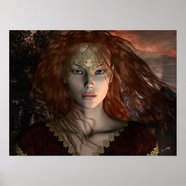 'Crowned Princess' Print (Front)