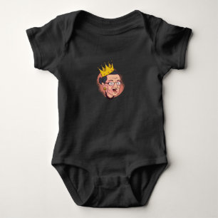 Crowned Ruth Bader Baby Bodysuit