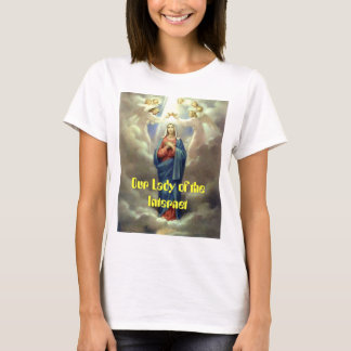 crowning-queen-of-heaven, Our Lady of the Internet T-Shirt