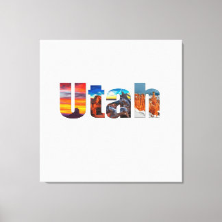 Crowns of Utah Canvas Print