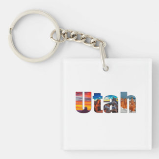 Crowns of Utah Keychain