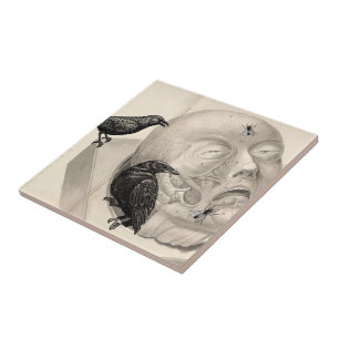 Crows and corpse tile