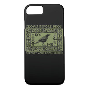 Crows Before Bros - Whimsigoth Fantasy Illustratio Case-Mate iPhone Case