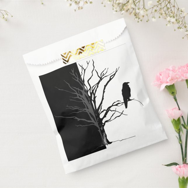  Crows Blackbird Raven Halloween Favour Bag (Sealed)