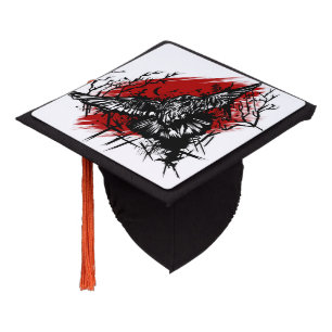 Crows Night Graduation Cap Topper