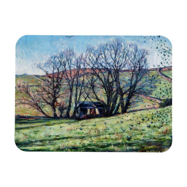 Crows Rising 2009 Magnet (Horizontal)