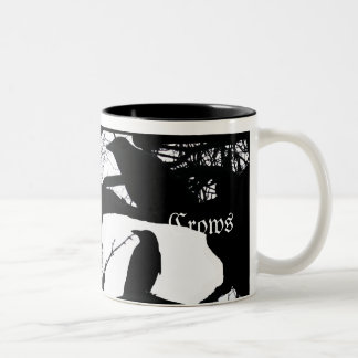 Crows Two-Tone Coffee Mug