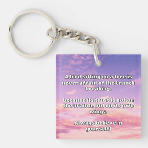 Croyance Empath Citation d'encouragement positif