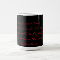 Croyez en Noël, Café Mug