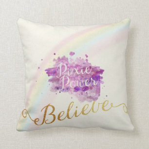 Croyez en puissance de coussin de lutins