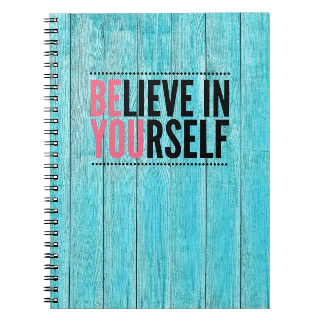 Croyez en votre Carnet de motivation (Devant)