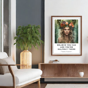 Croyez en vous Affiche de citation motivationnelle