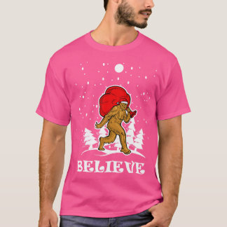 Croyez Funny Père Noël Christmas Tshirt cadeau de 
