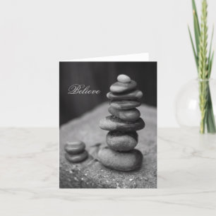 Croyez la carte de note