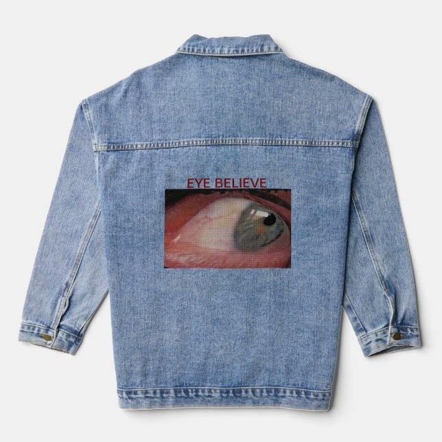 Croyez-vous aux yeux Denim Jacket (Verso)