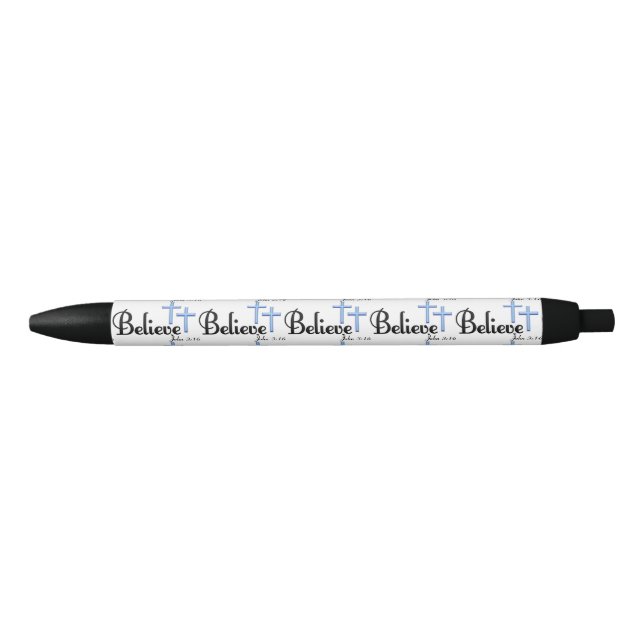 Croyez-Vous Avec Le Stylo À Encre De Croix Bleue (Devant)