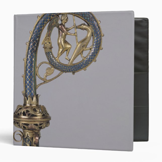 Crozier depicting St. Michael Binder (Front/Inside)