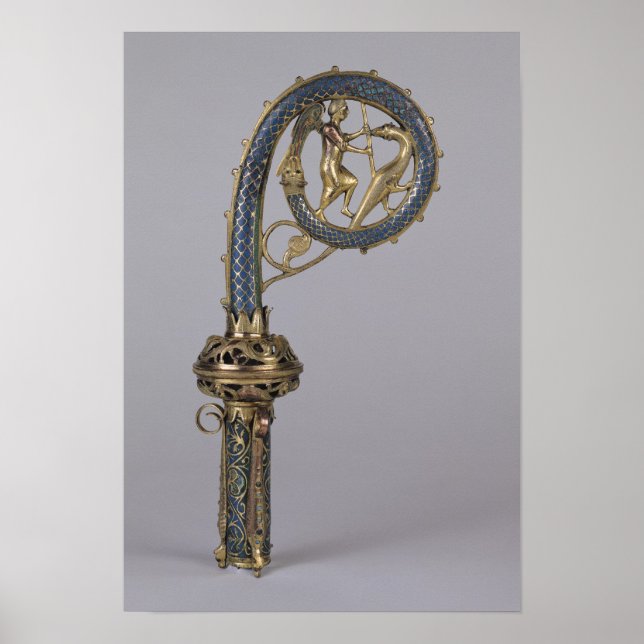 Crozier depicting St. Michael Poster (Front)