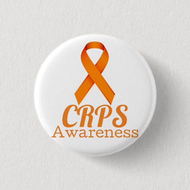 CRPS awareness 1 Inch Round Button (Front)