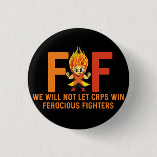 CRPS awareness 1 Inch Round Button