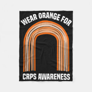 Crps Awareness Complex Regional Pain Syndrome 1 Fleece Blanket
