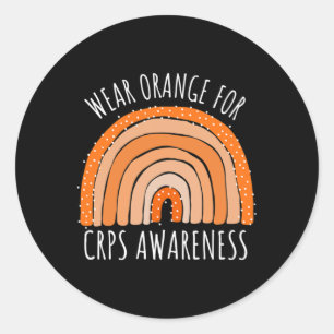 Crps Awareness Complex Regional Pain Syndrome  Classic Round Sticker