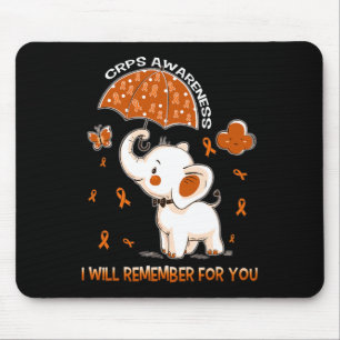 Crps Awareness Elephant 1 Mouse Pad