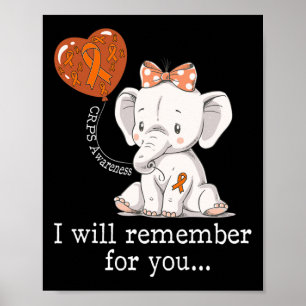 Crps Awareness Elephant  Poster