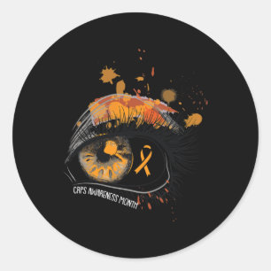 CRPS Awareness Month Complex Regional Pain Syndrom Classic Round Sticker