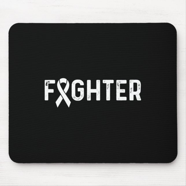 Crps Awareness Orange Ribbon Fighter  Mouse Pad (Front)