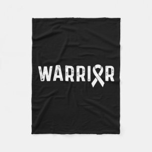 Crps Awareness Orange Ribbon Warrior 1 Fleece Blanket