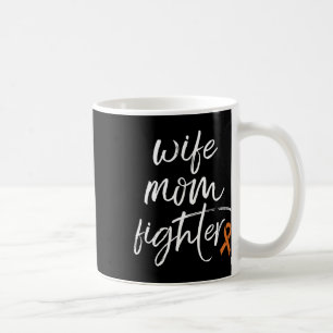 Crps Awareness Orange Ribbon Wife Mom Fighter Coffee Mug