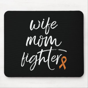 Crps Awareness Orange Ribbon Wife Mom Fighter Mouse Pad