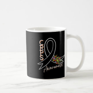 Crps Awareness Ribbon - Front And Back Design  Coffee Mug