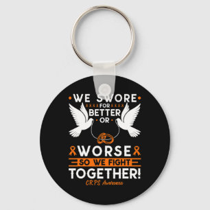 Crps Awareness Spouse Husband Wife Support Keychain