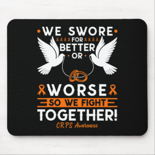 Crps Awareness Spouse Husband Wife Support  Mouse Pad