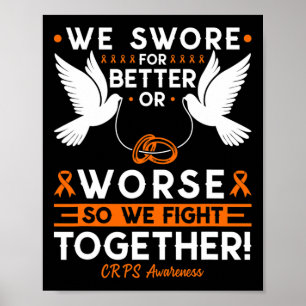 Crps Awareness Spouse Husbynd Wife Support Poster