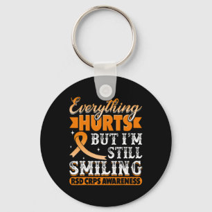 Crps Complex Regional Pain Syndrome Awareness Nove Keychain