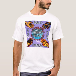 CRPS Keeping our World Turning Prpl TEE