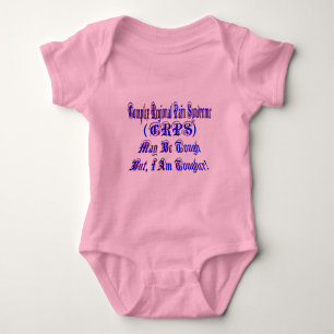 CRPS May Be Tough But I'm Tougher Infant Creeper