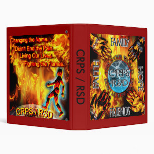 CRPS / RSD Awareness Blazing Binder