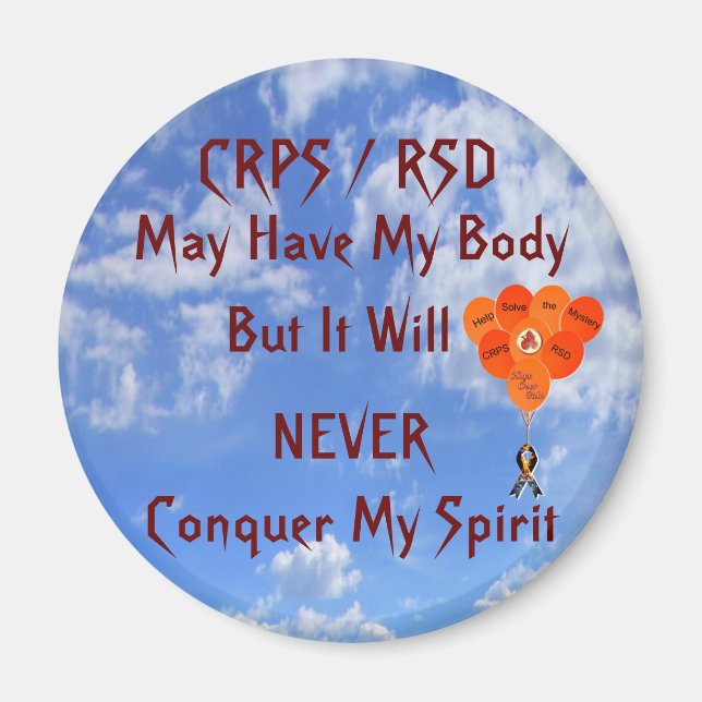 CRPS / RSD May Have My Body Magnet (Front)